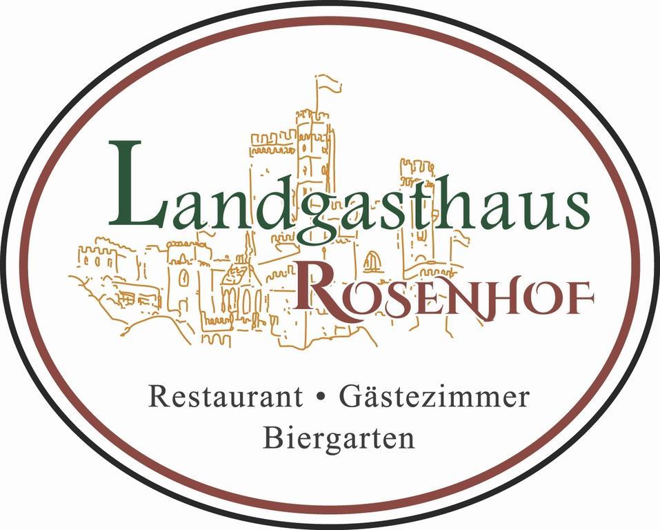 Landgasthaus Rosenhof Trechtingshausen ภายนอก รูปภาพ